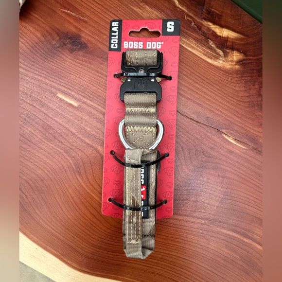 Boss Dog Tactical Collar (Small, Tan Camo) - Picture 1 of 2